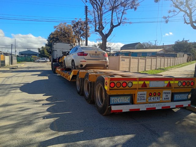 Cama baja (camión Scania), otra vista